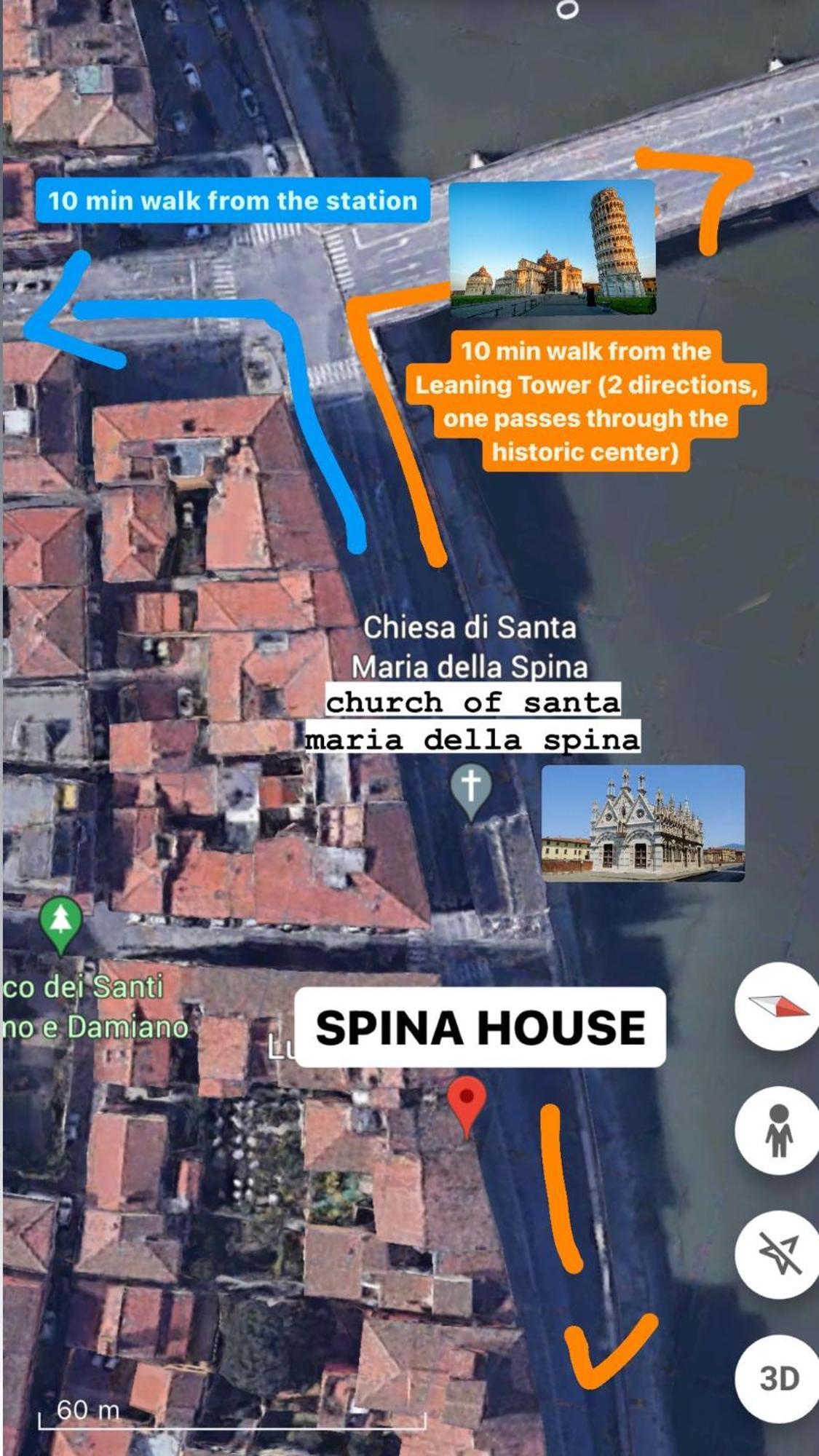 Centro Storico Spina White House Apartment Pisa Luaran gambar